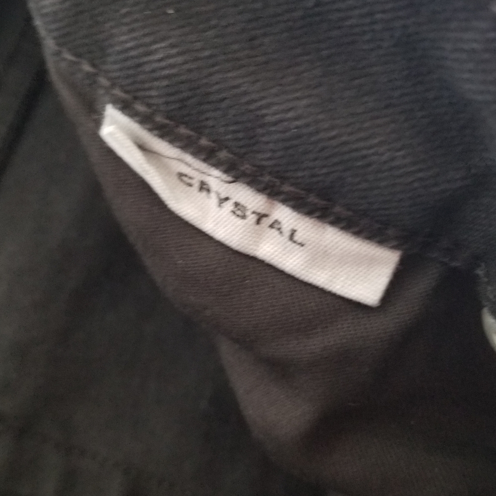 Slvrlake Crystal Bootcut Leg Jeans Size 28 Black - Picture 7 of 9